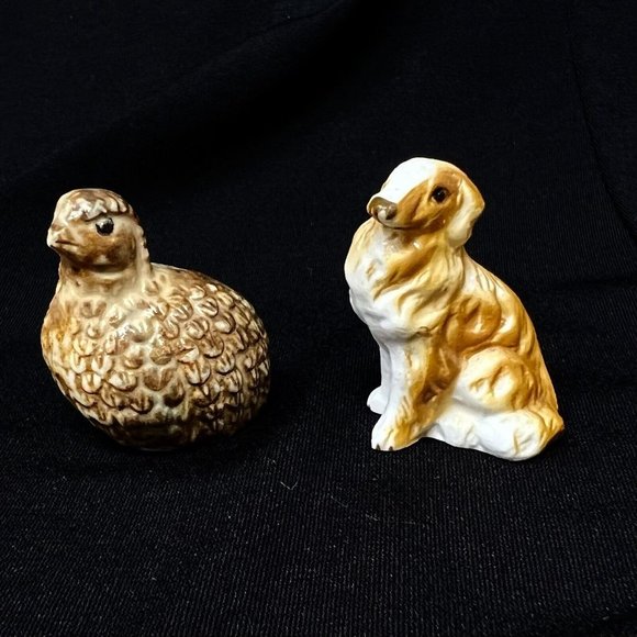 Figurines Miniature Lot  Porcelain Glass Plastic Vintage Set Of 19 Figures Japan - Picture 15 of 16